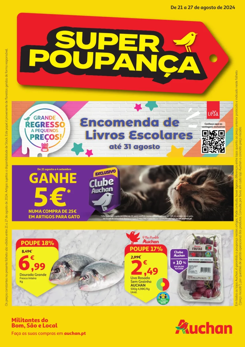 Folheto Auchan