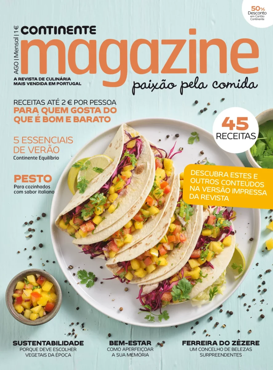 Revista Continente Magazine