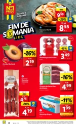 Antevisão Folheto LiDL Fim Semana