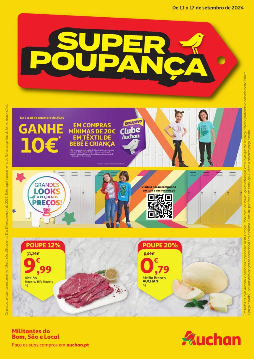 Folheto Auchan