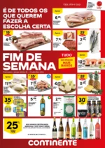 Folheto Continente Fim Semana