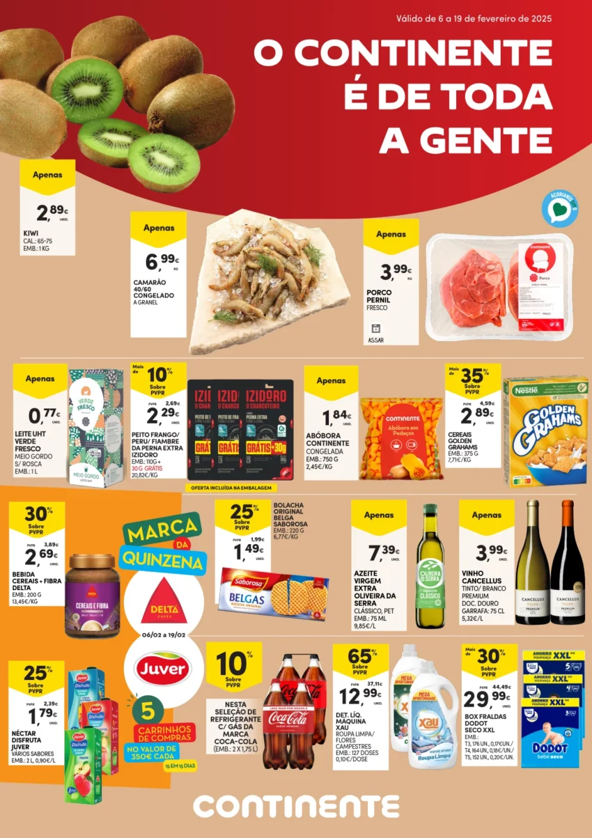 Folheto Continente Açores
