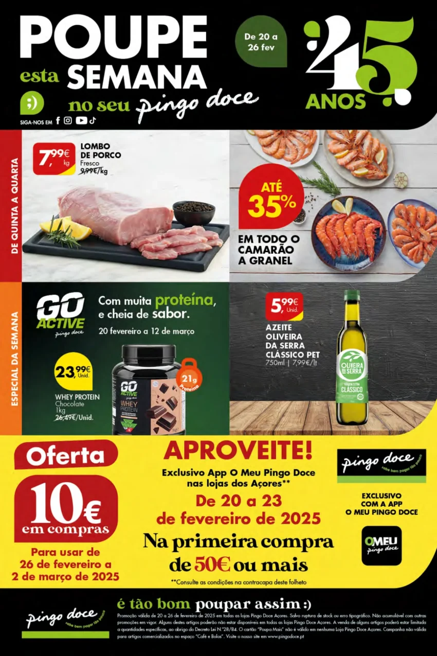 Folheto Pingo Doce Açores