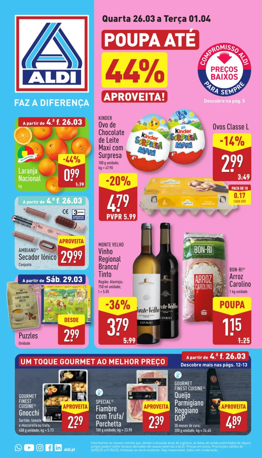 Antevisão Folheto ALDI