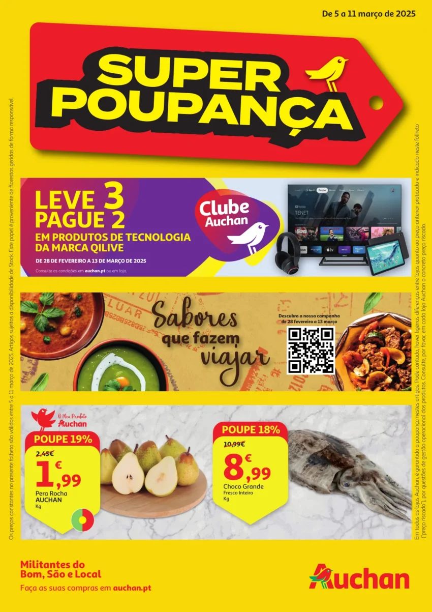 Folheto Auchan