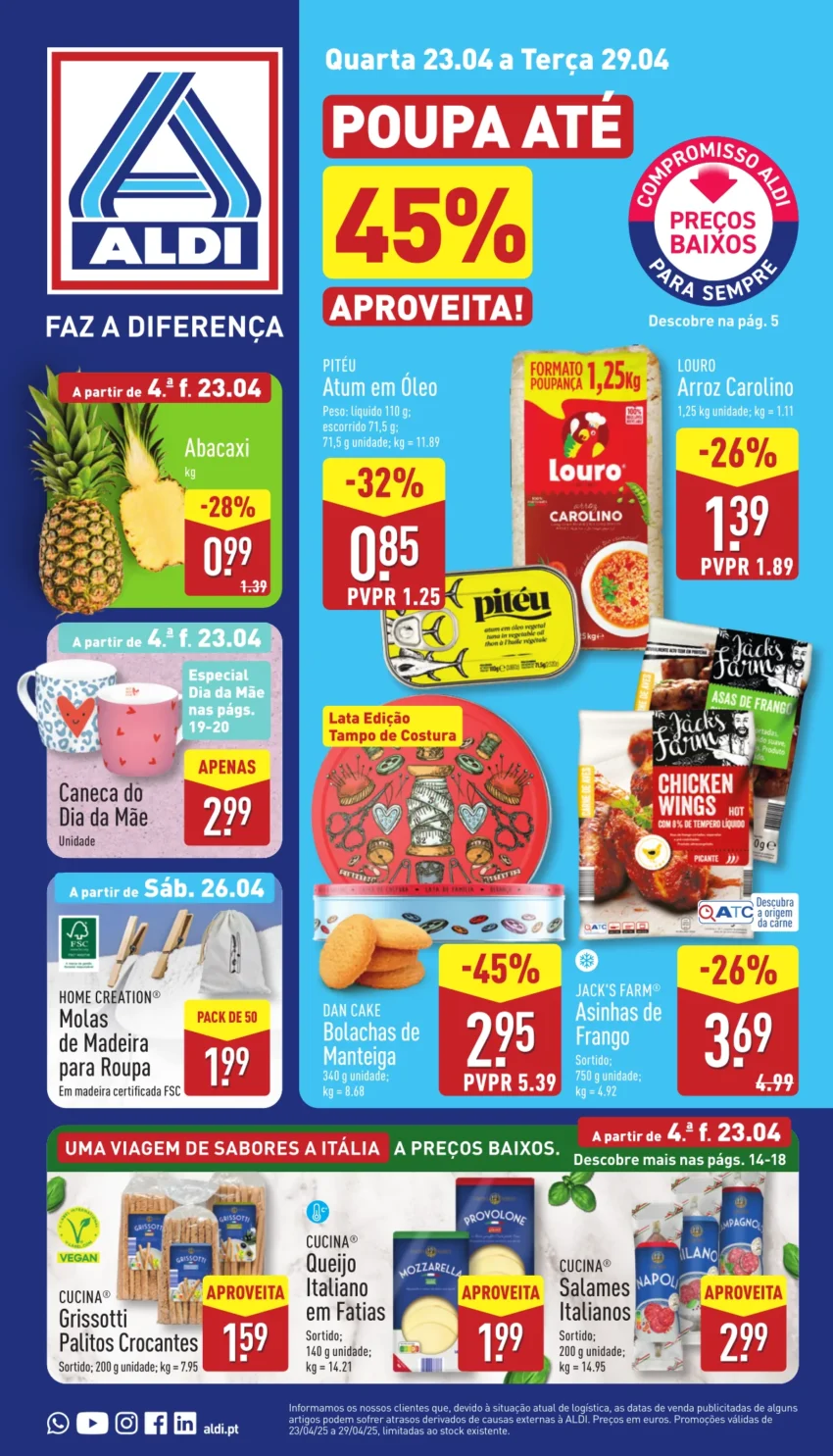 Antevisão Folheto ALDI