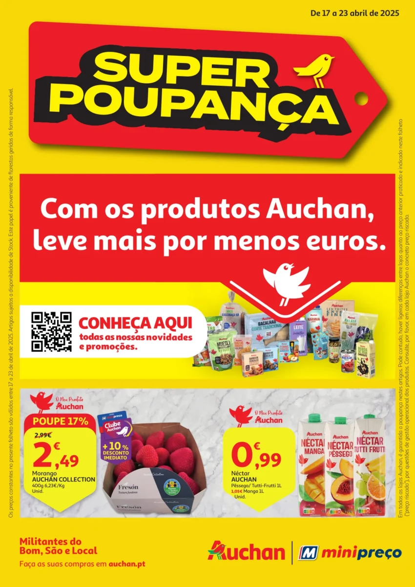 Folheto Auchan