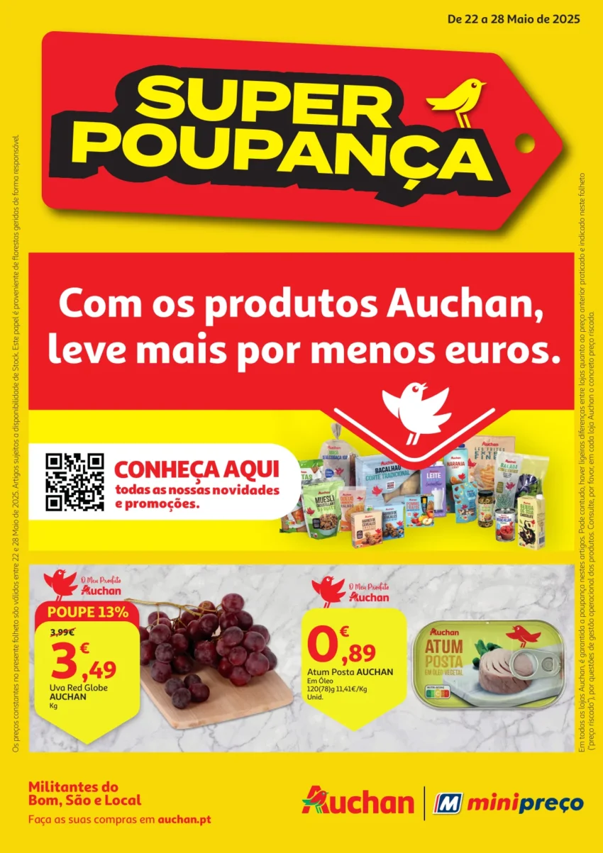 Antevisão Folheto Auchan Minipreço