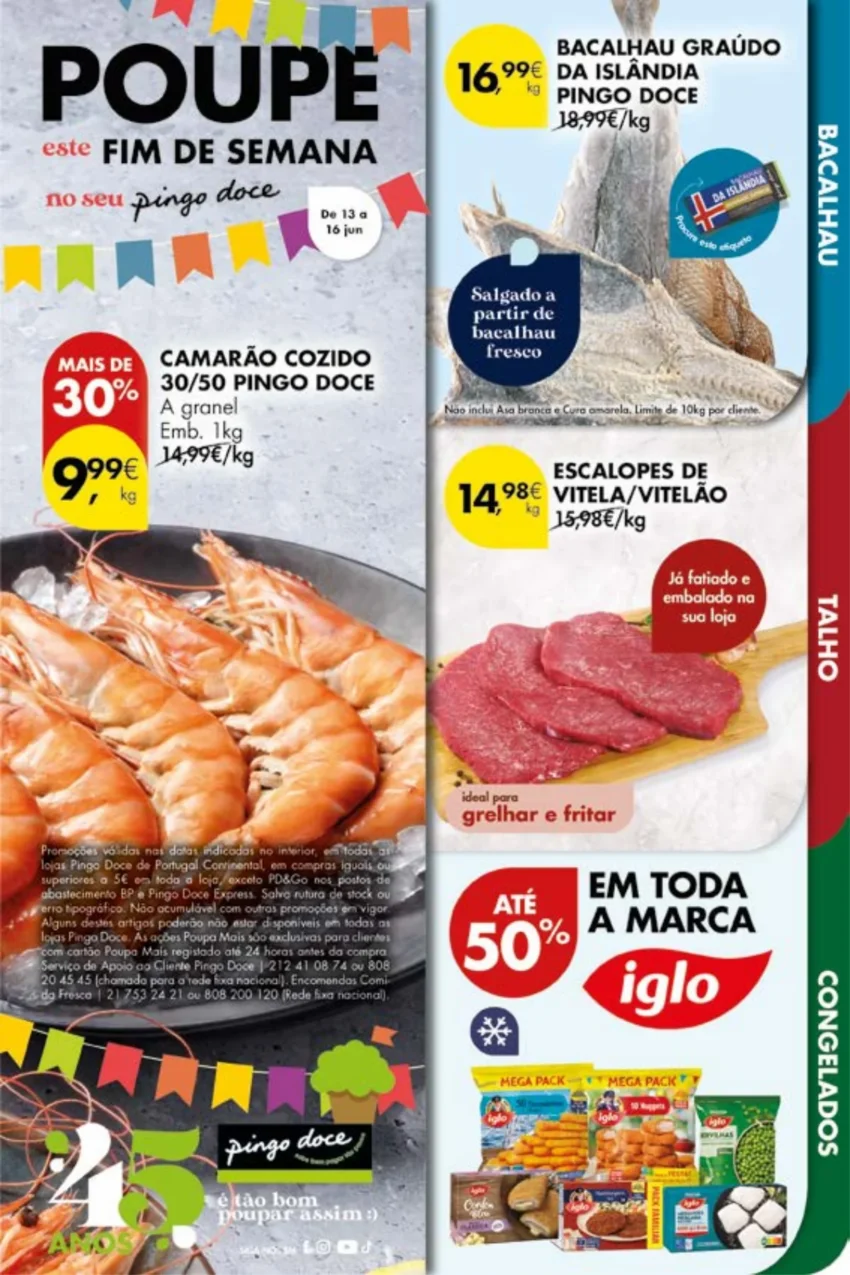 Antevisão Folheto Pingo Doce Fim Semana