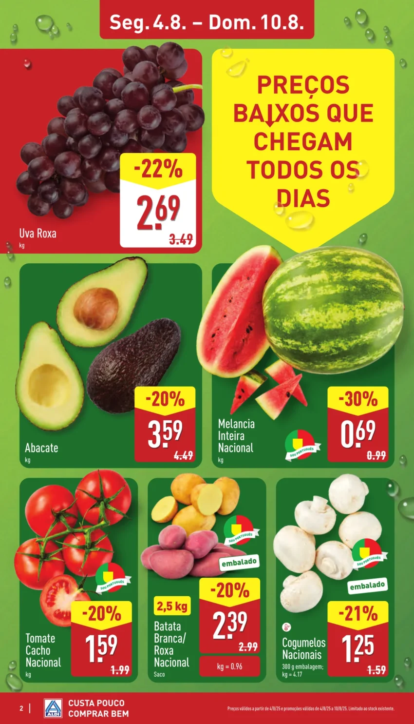 Página do Antevisão Folheto ALDI