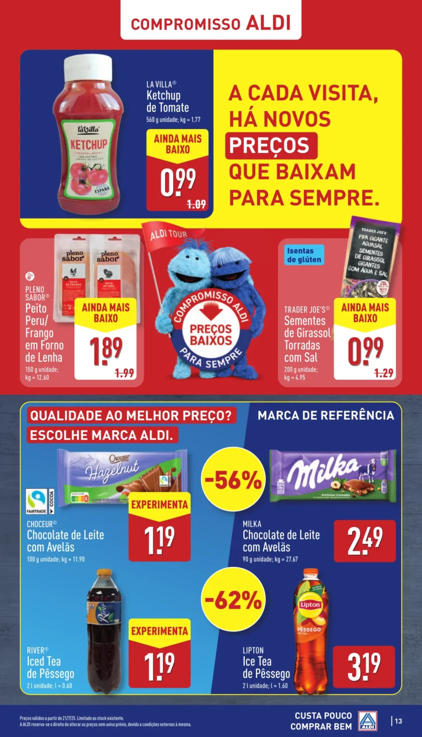 Página do Antevisão Folheto ALDI