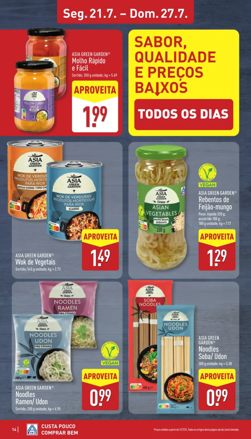Página do Antevisão Folheto ALDI