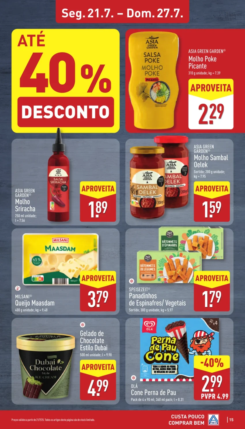 Página do Antevisão Folheto ALDI