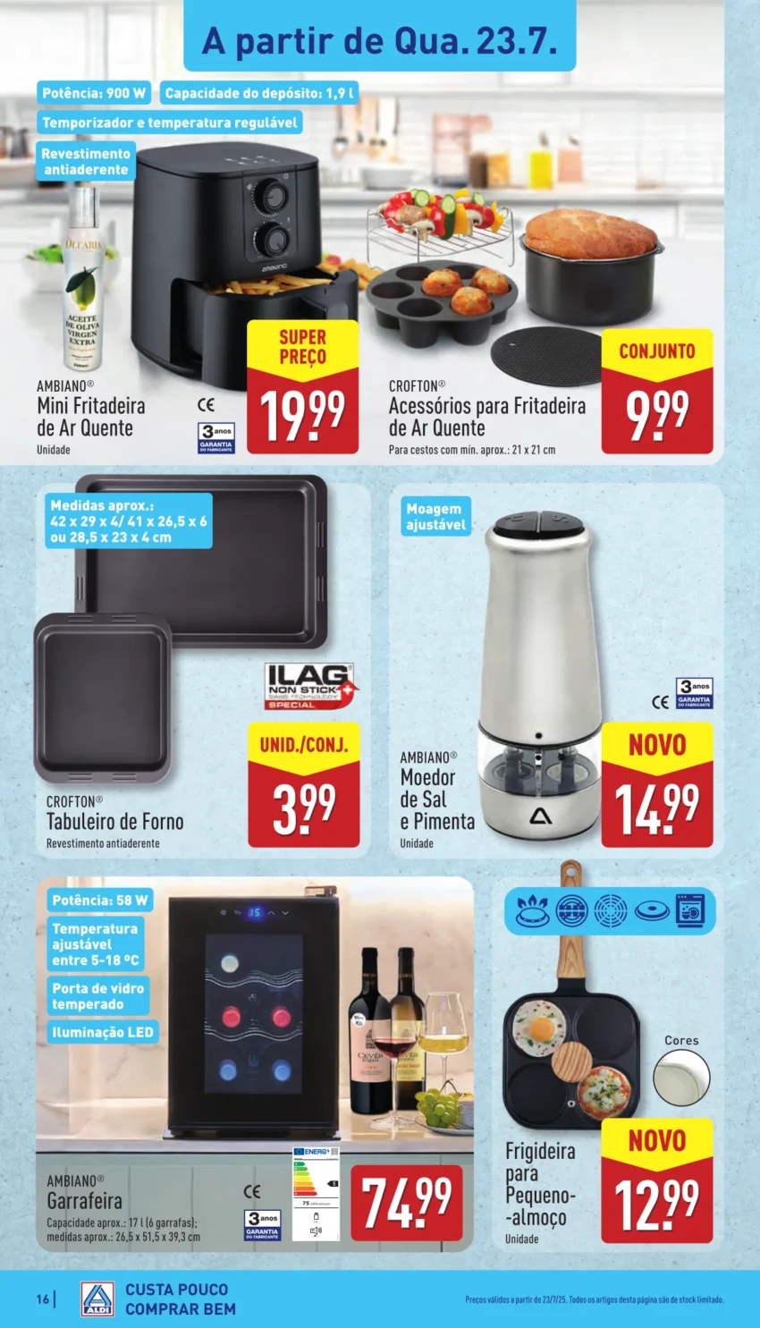 Página do Antevisão Folheto ALDI