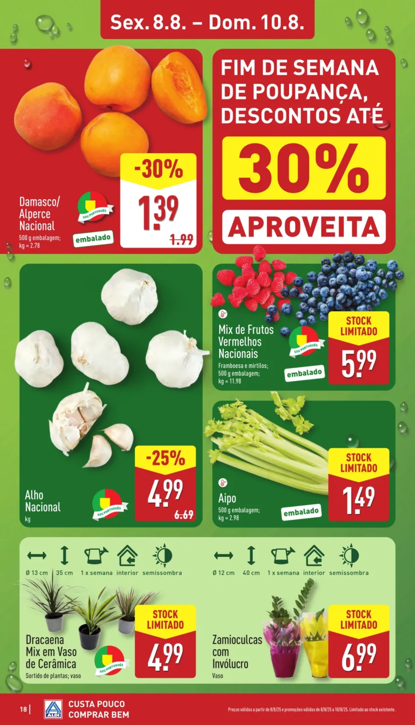 Página do Antevisão Folheto ALDI