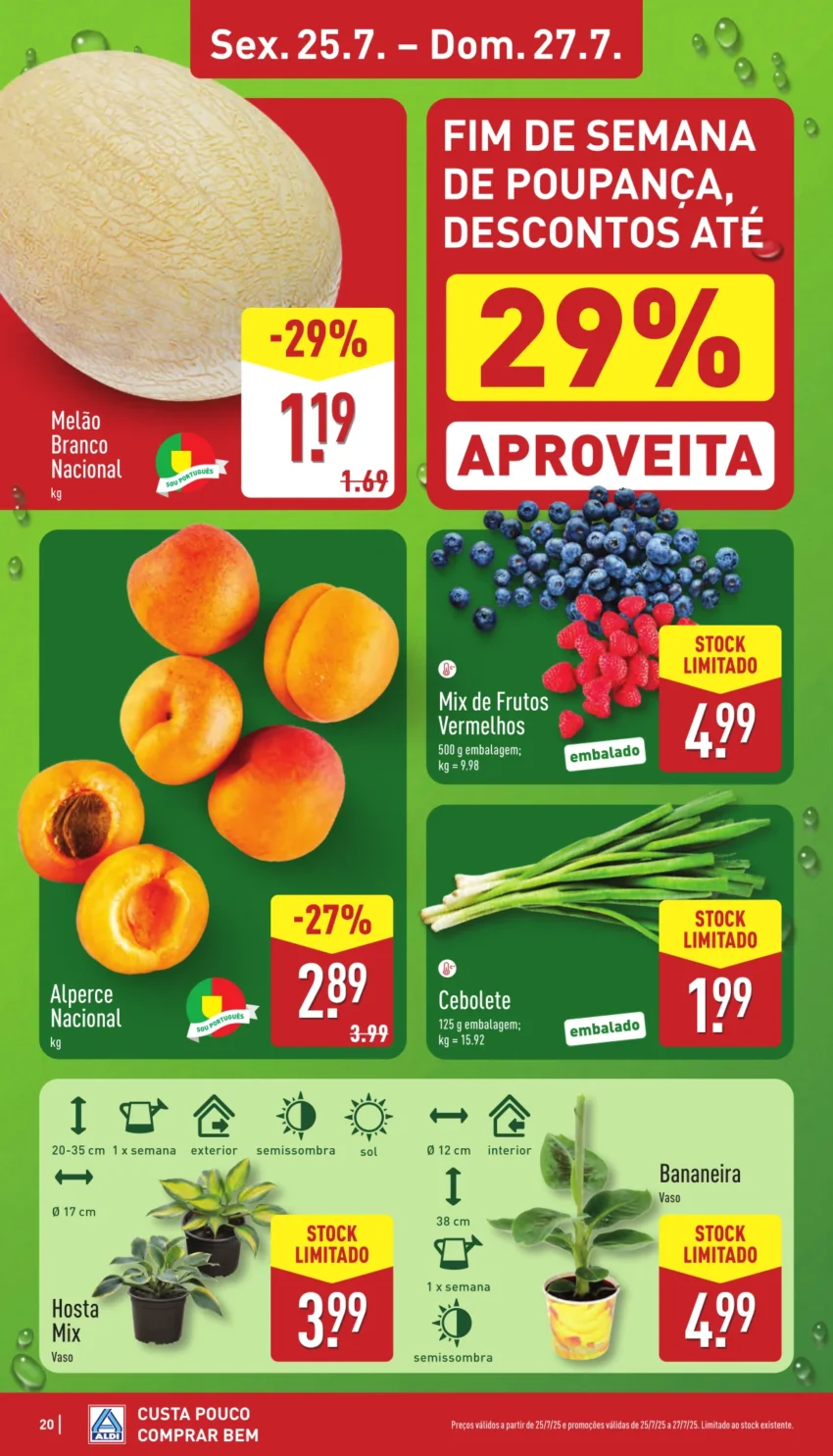 Página do Antevisão Folheto ALDI