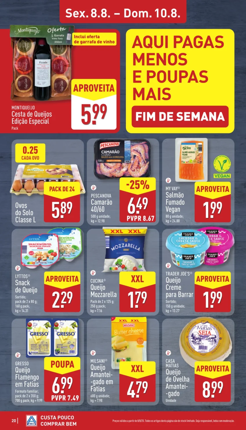 Página do Antevisão Folheto ALDI