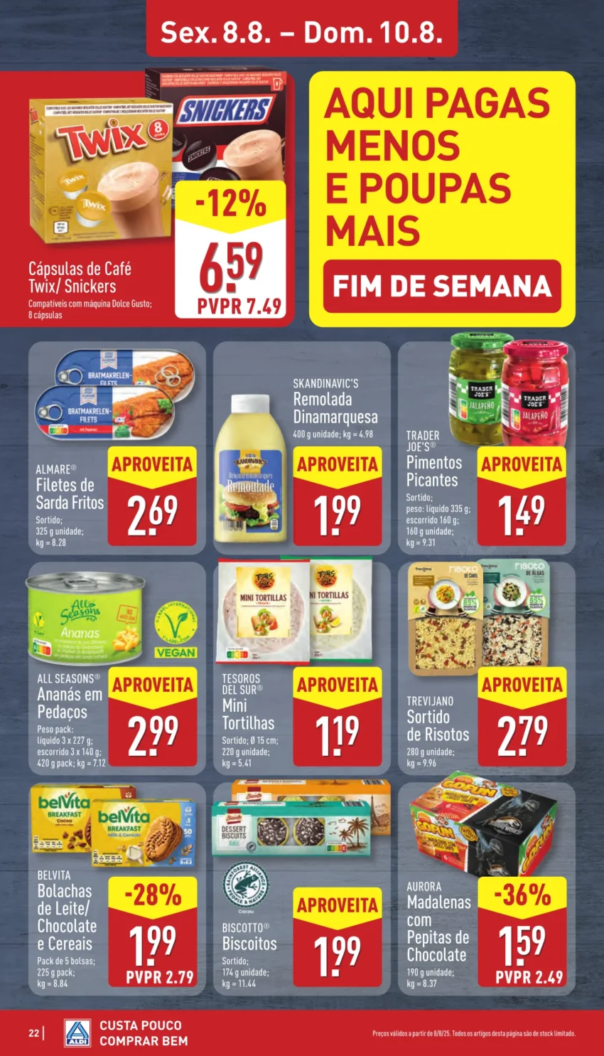 Página do Antevisão Folheto ALDI