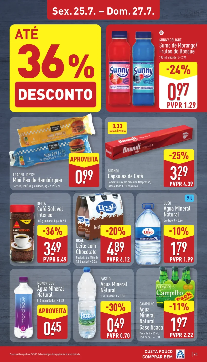 Página do Antevisão Folheto ALDI