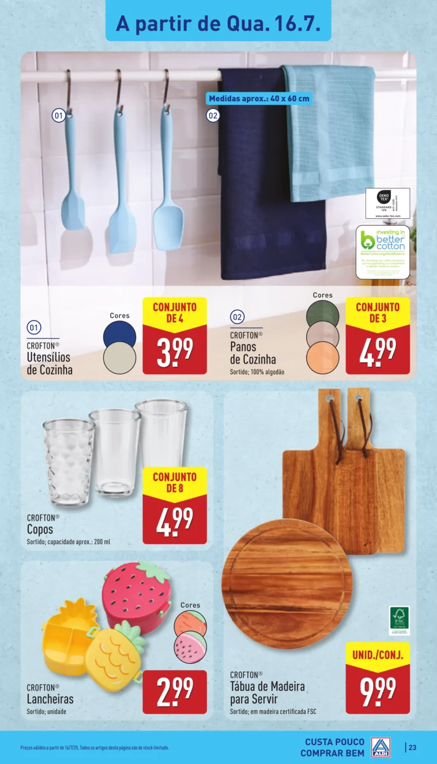 Página do Antevisão Folheto ALDI