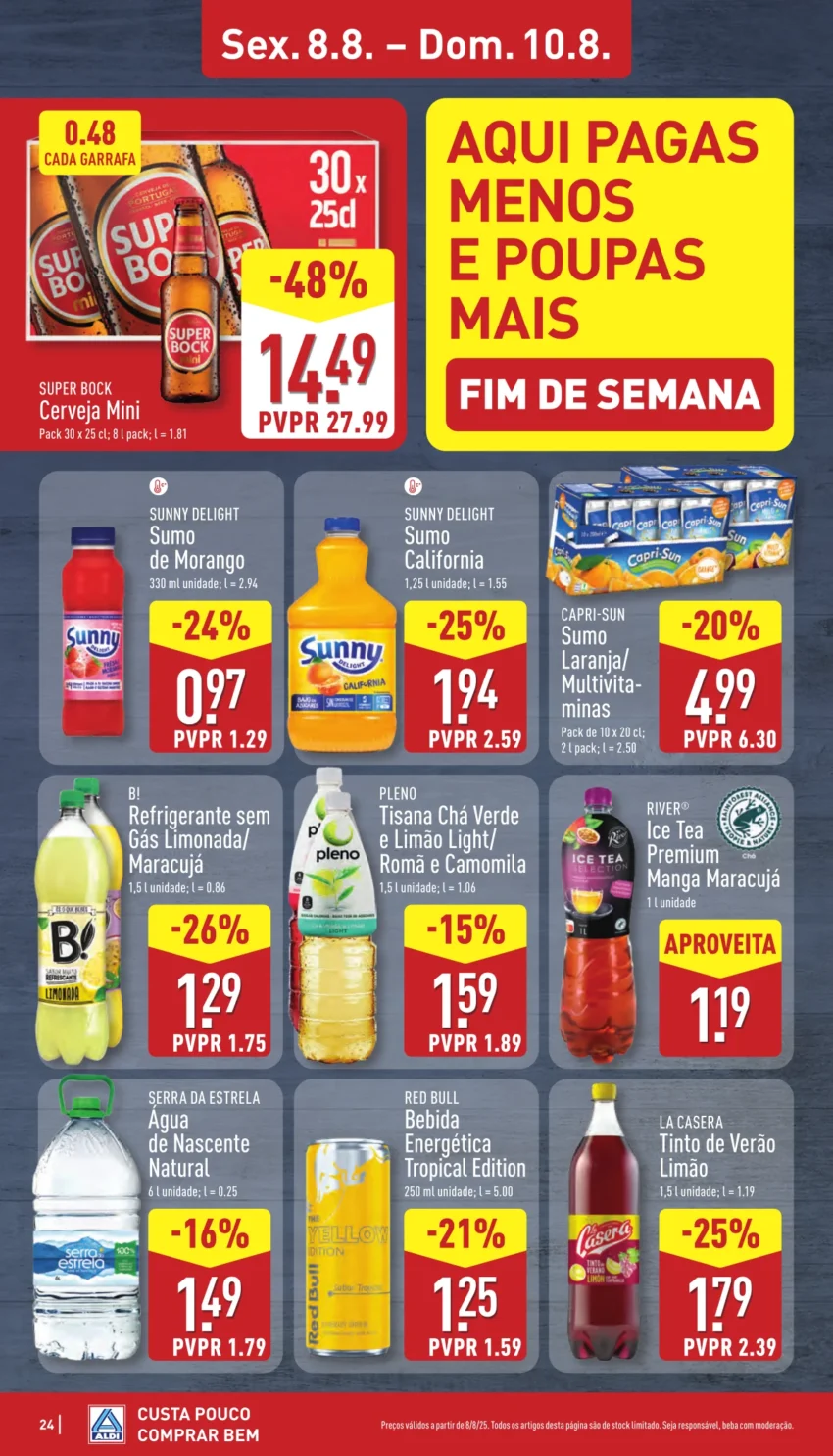 Página do Antevisão Folheto ALDI