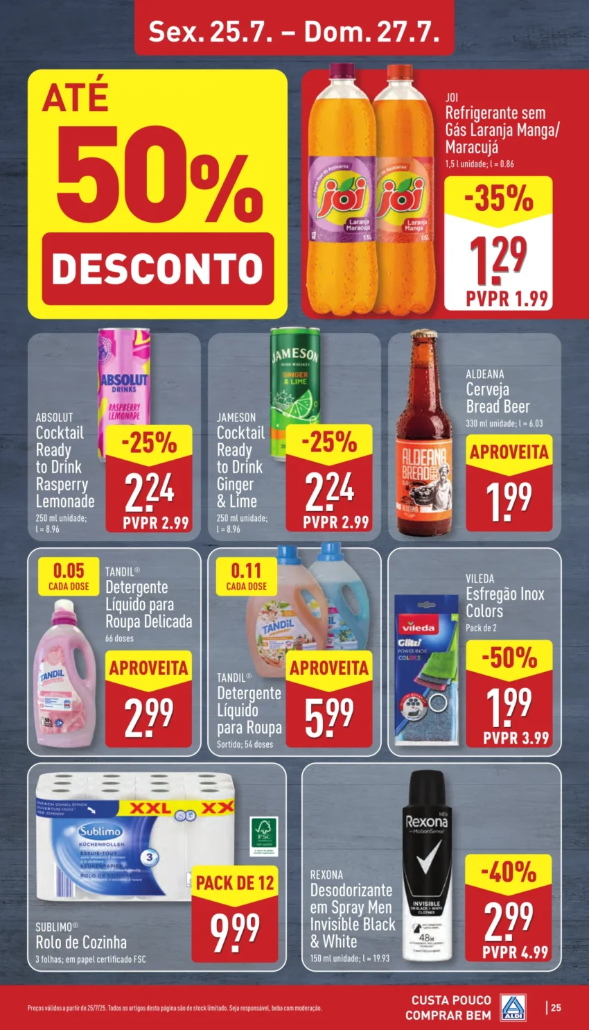 Página do Antevisão Folheto ALDI