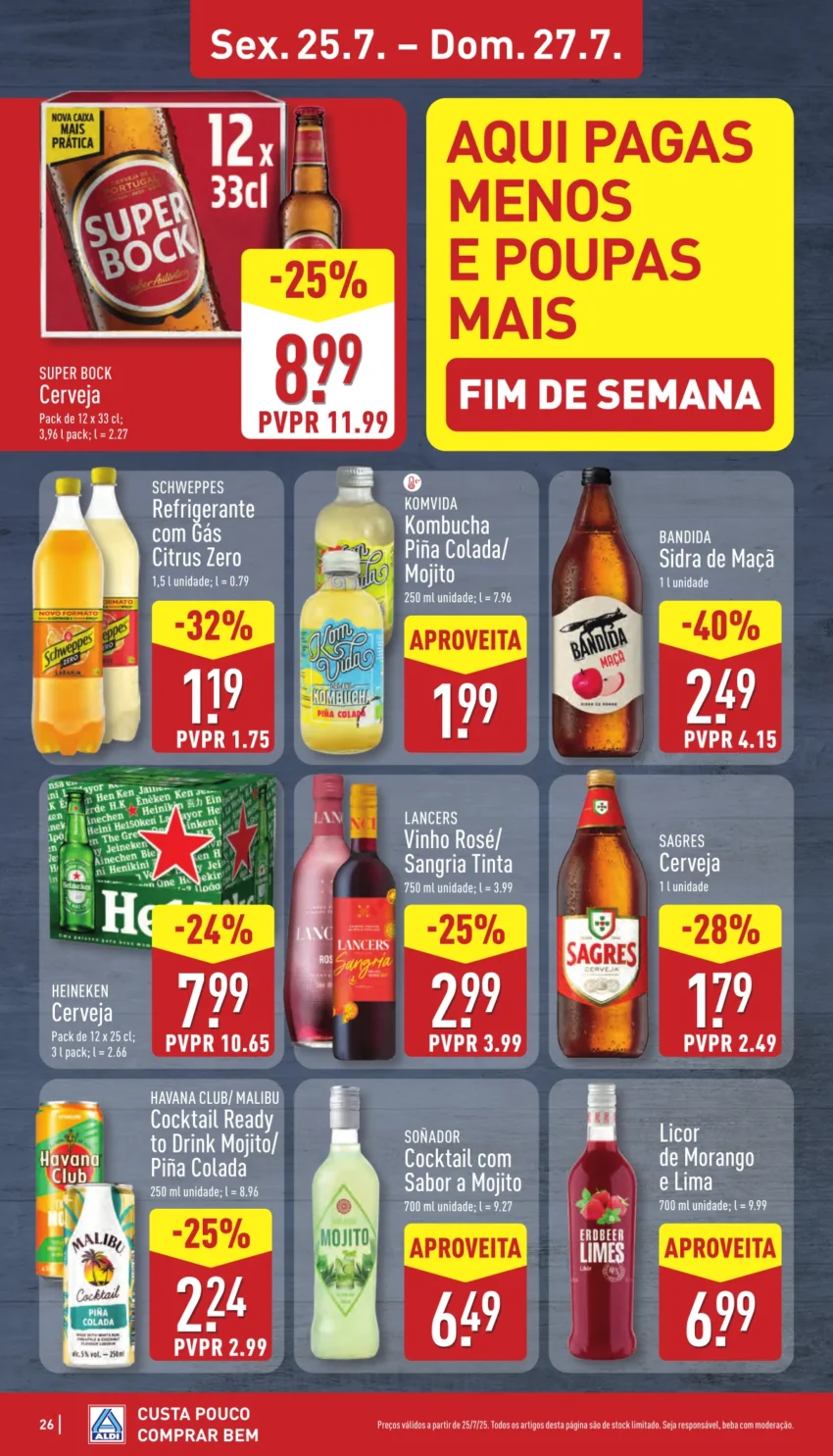 Página do Antevisão Folheto ALDI