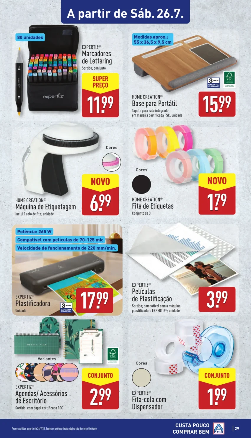 Página do Antevisão Folheto ALDI