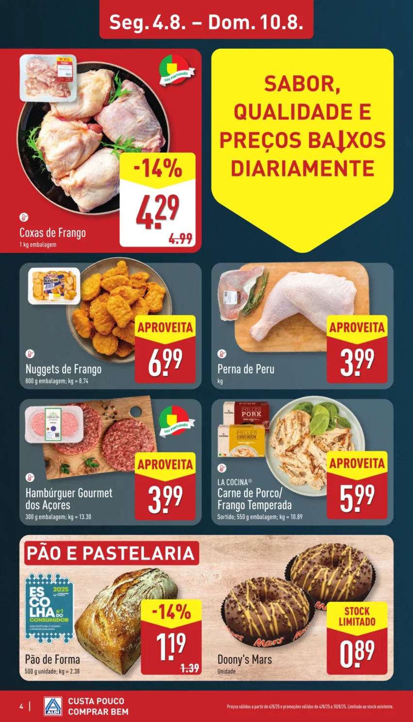 Página do Antevisão Folheto ALDI