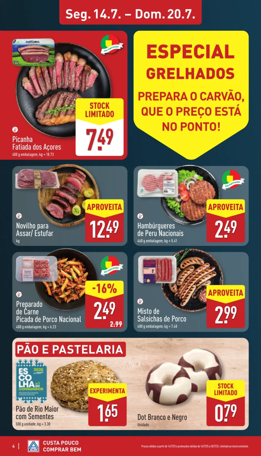 Página do Antevisão Folheto ALDI