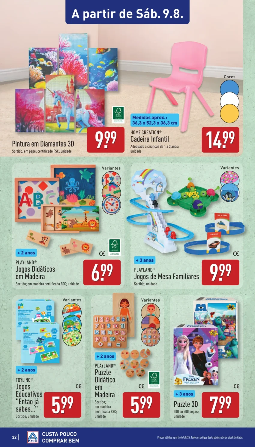 Página do Antevisão Folheto ALDI