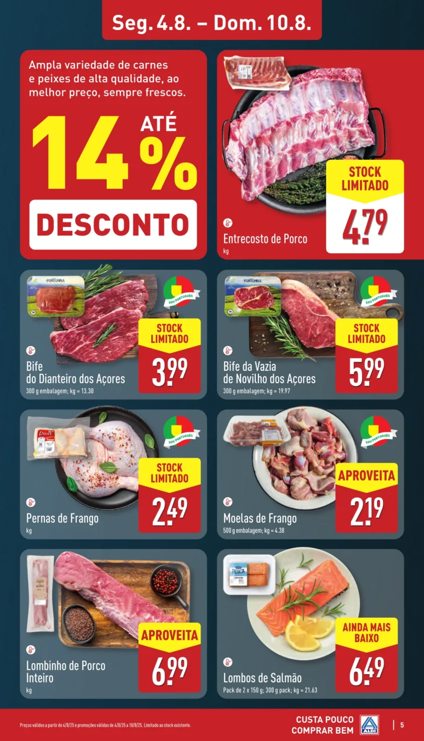 Página do Antevisão Folheto ALDI