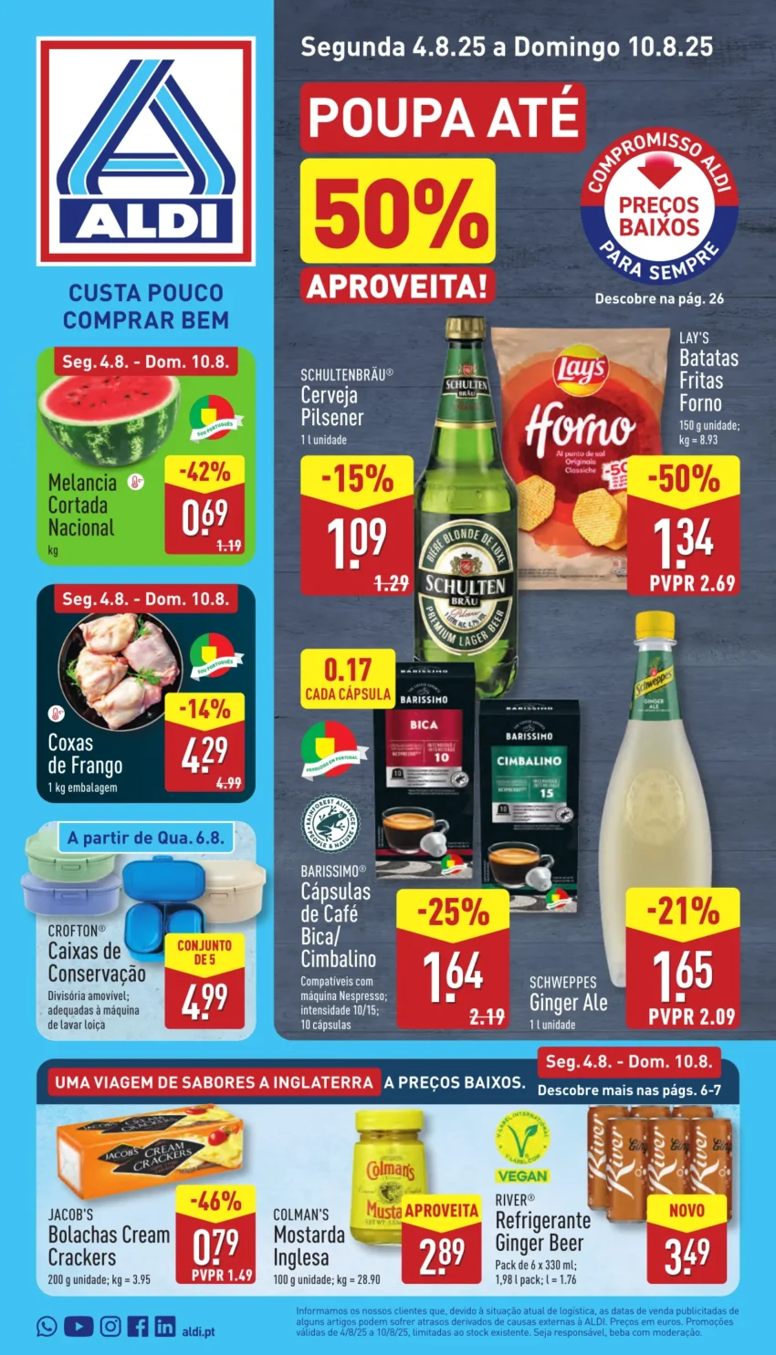 Página do Antevisão Folheto ALDI