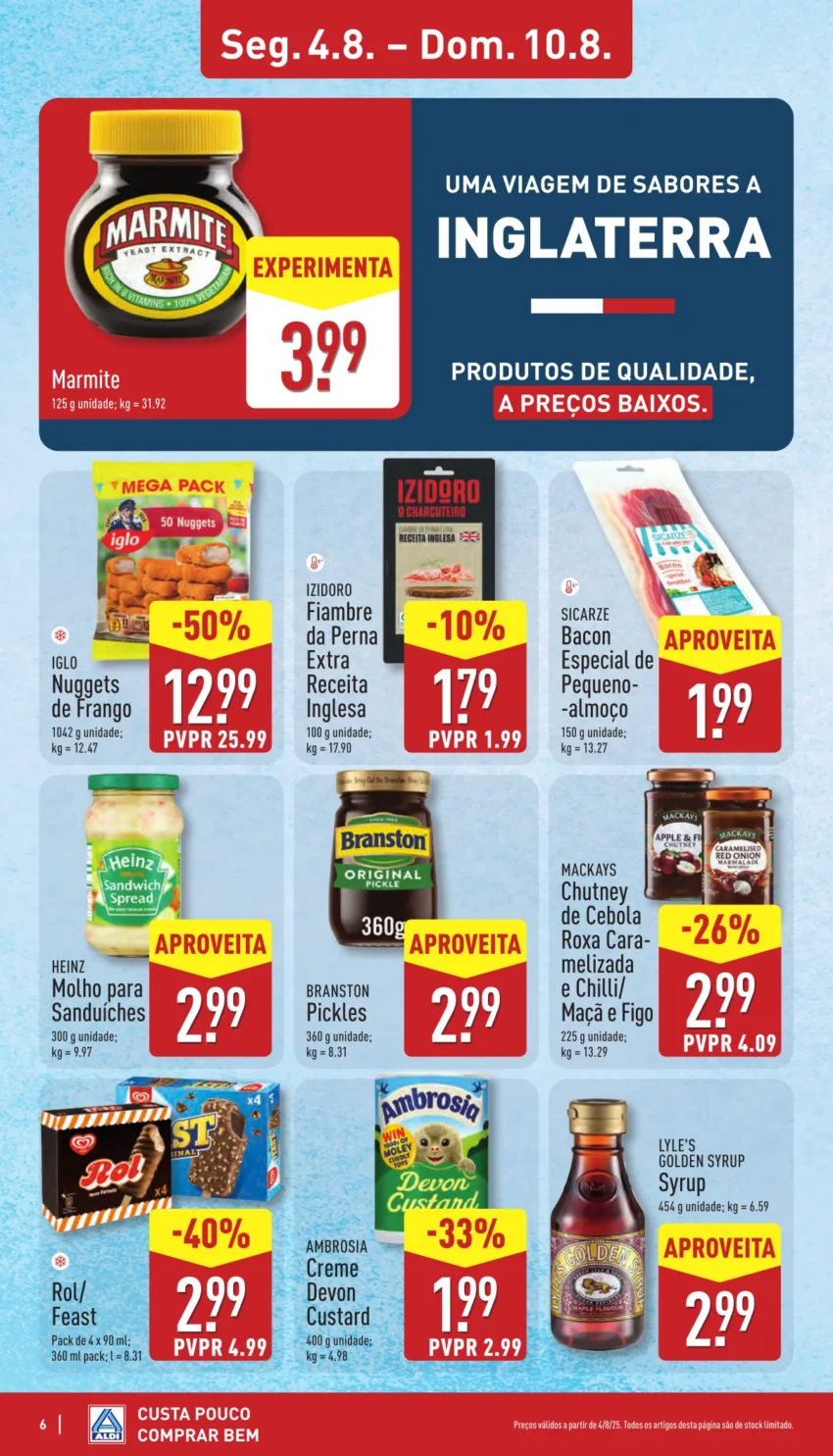 Página do Antevisão Folheto ALDI