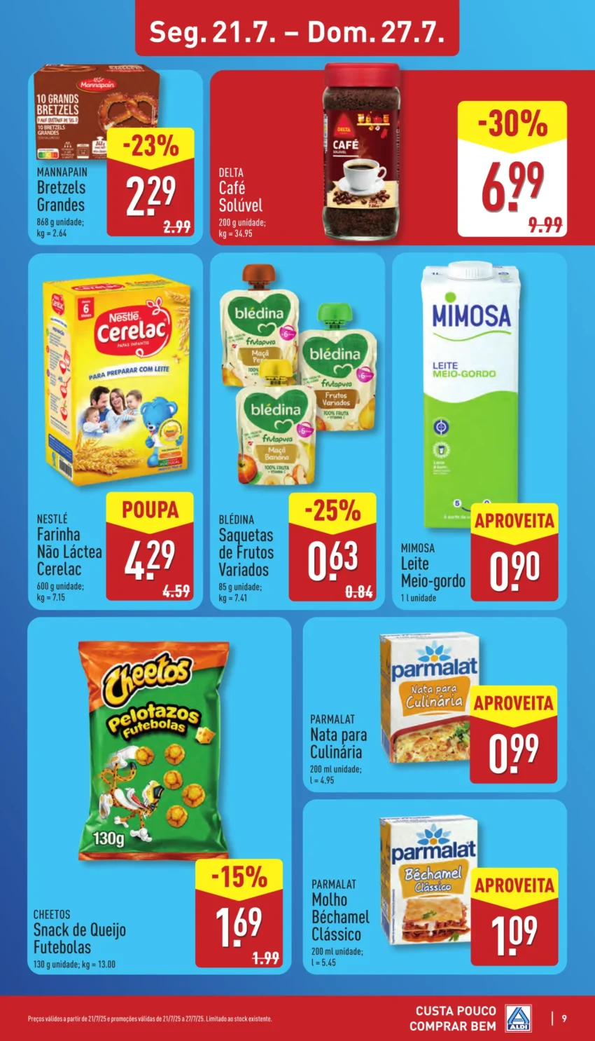 Página do Antevisão Folheto ALDI