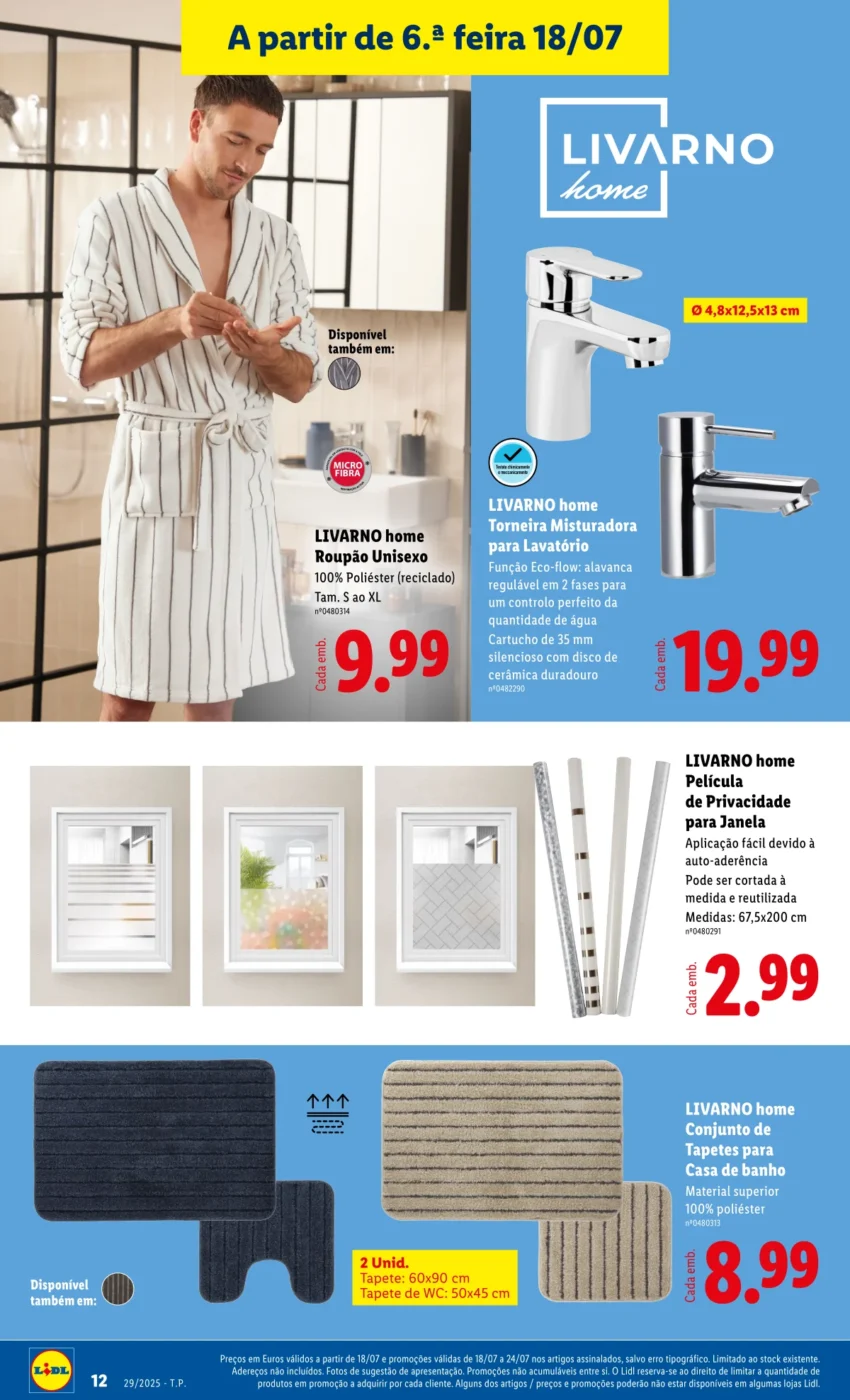 Página do Antevisão Folheto LiDL Novidades