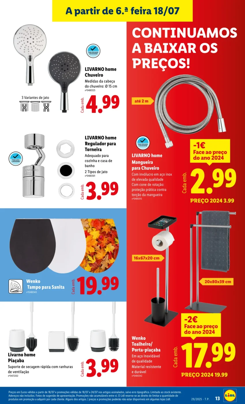 Página do Antevisão Folheto LiDL Novidades