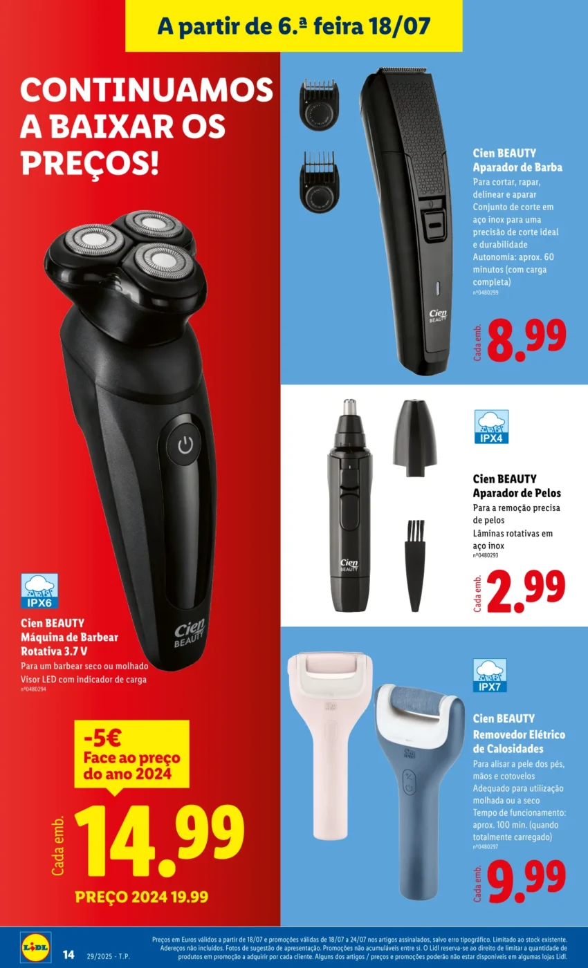 Página do Antevisão Folheto LiDL Novidades
