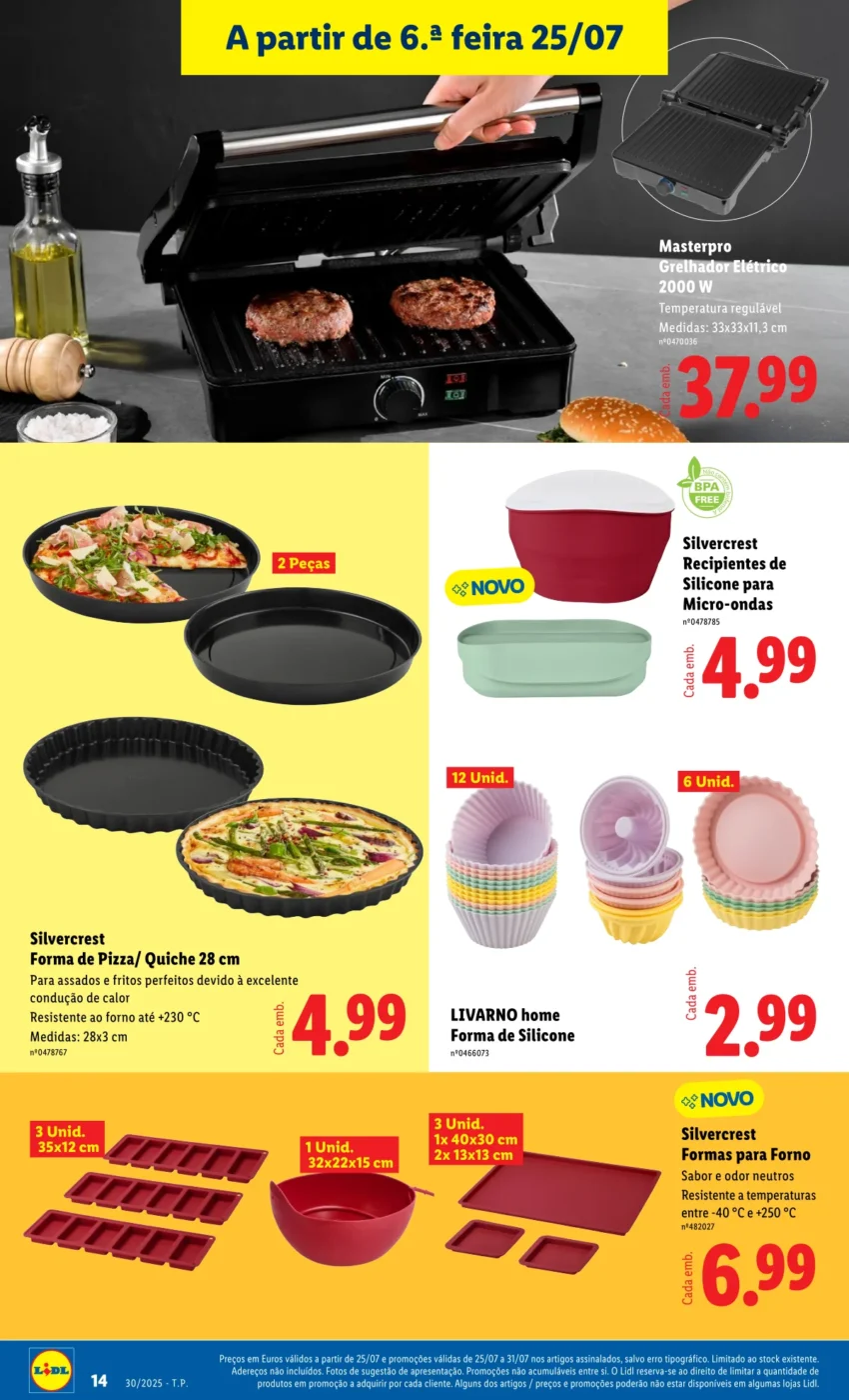 Página do Antevisão Folheto LiDL Novidades