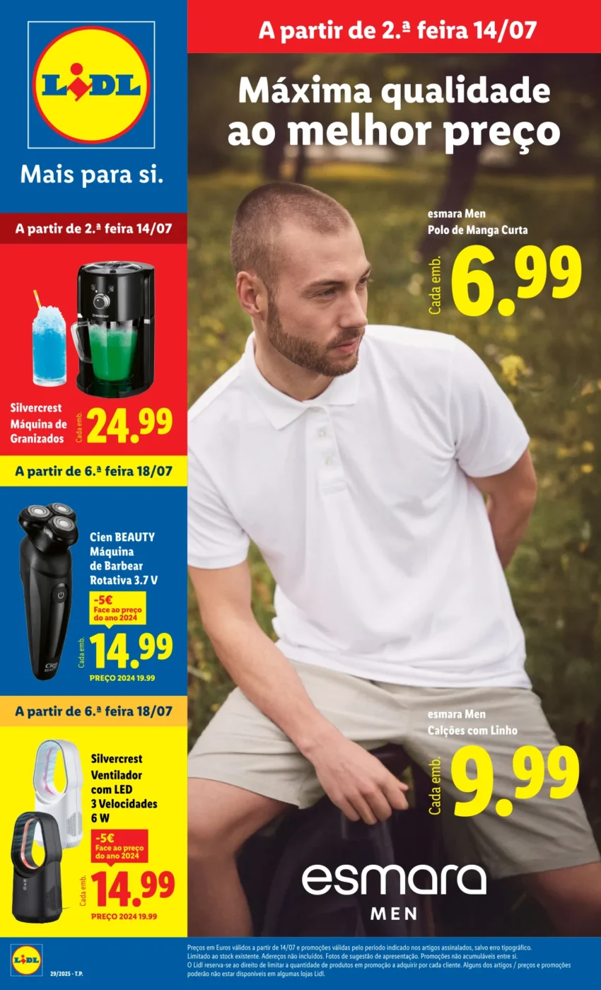 Página do Antevisão Folheto LiDL Novidades