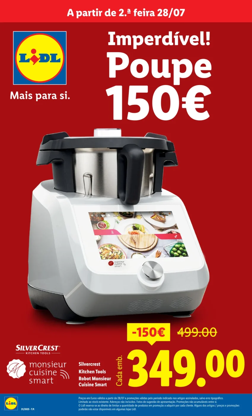 Página do Antevisão Folheto LiDL Novidades