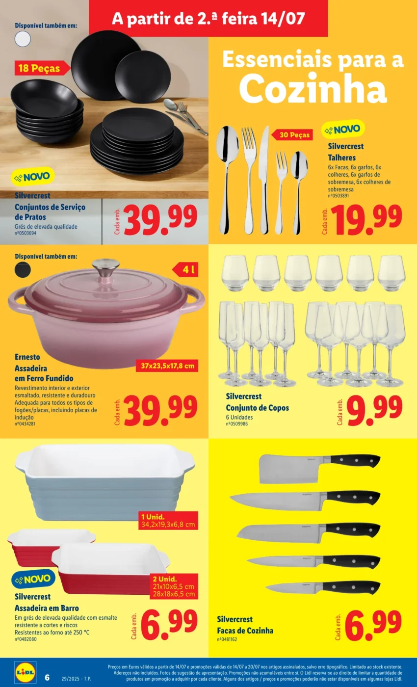 Página do Antevisão Folheto LiDL Novidades