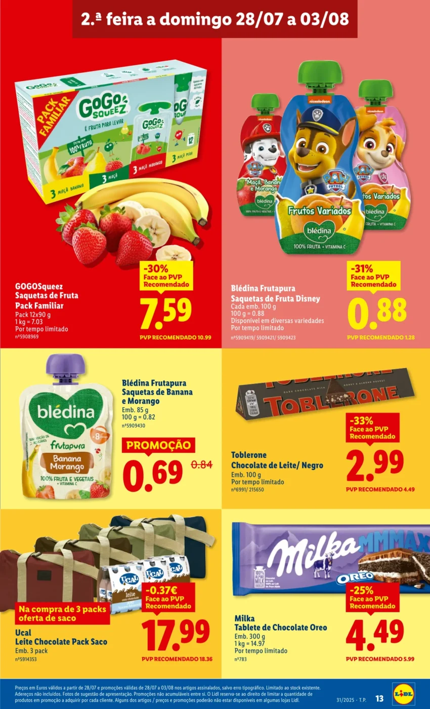 Página do Antevisão Folheto LiDL Promoções