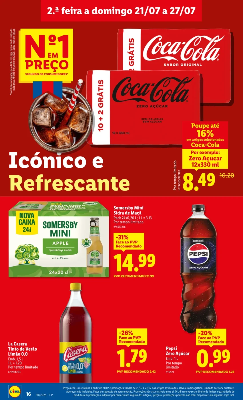Página do Antevisão Folheto LiDL Promoções
