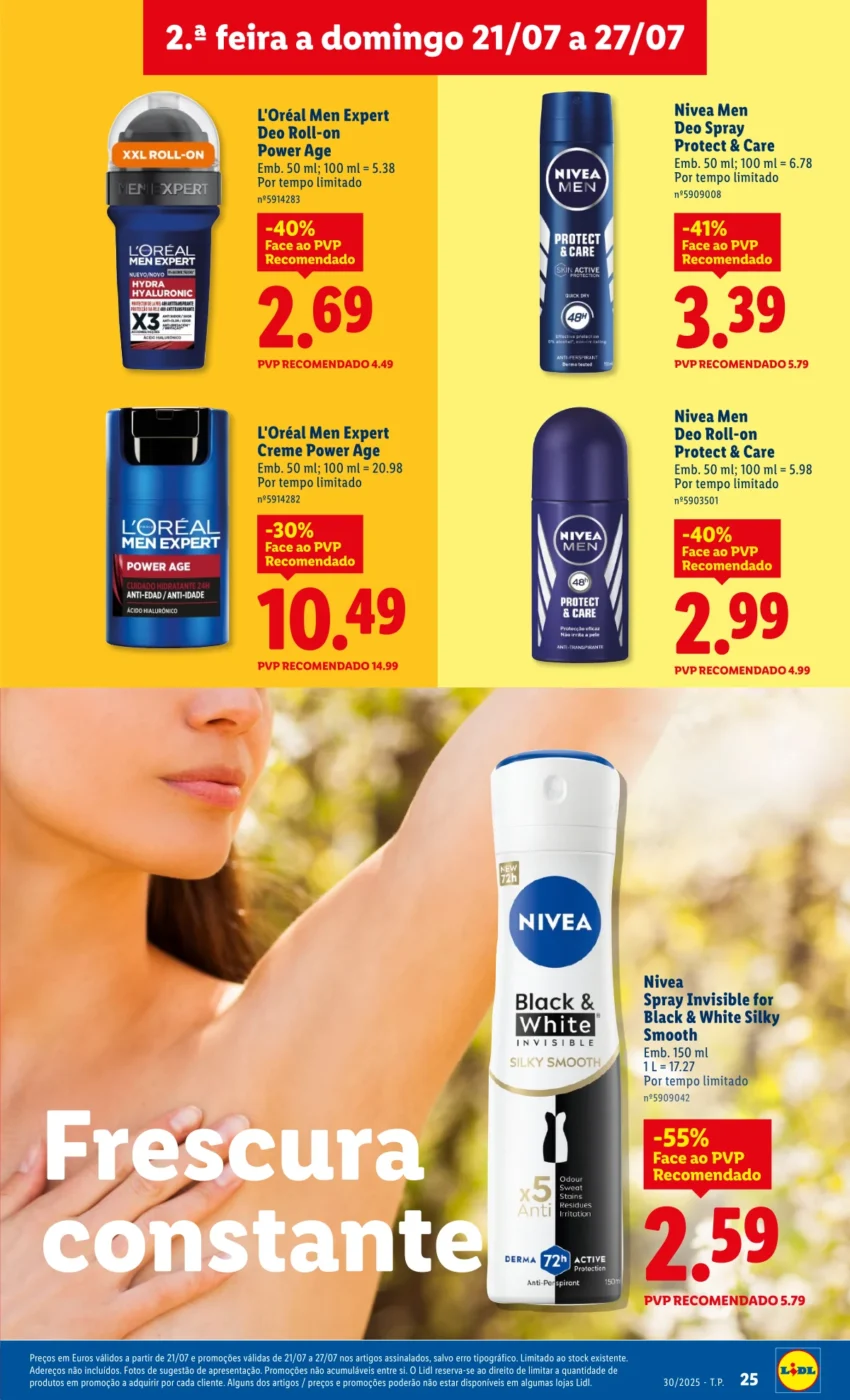 Página do Antevisão Folheto LiDL Promoções