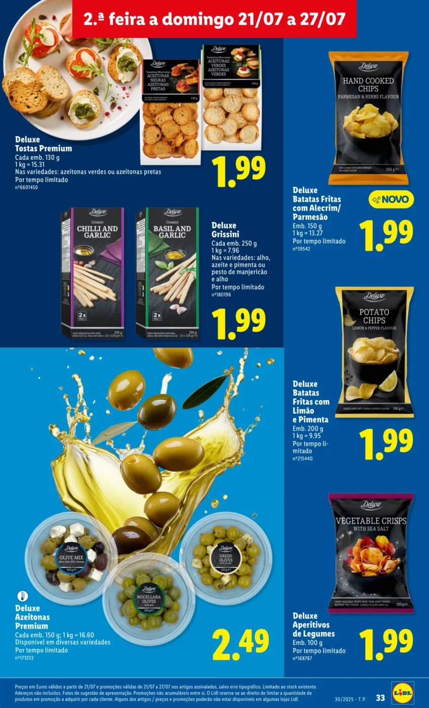 Página do Antevisão Folheto LiDL Promoções