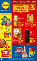 Página do Antevisão Folheto LiDL Promoções