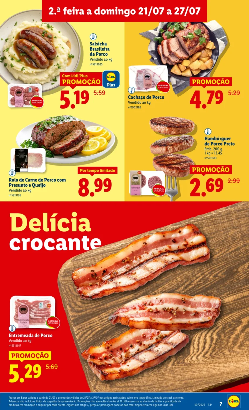 Página do Antevisão Folheto LiDL Promoções