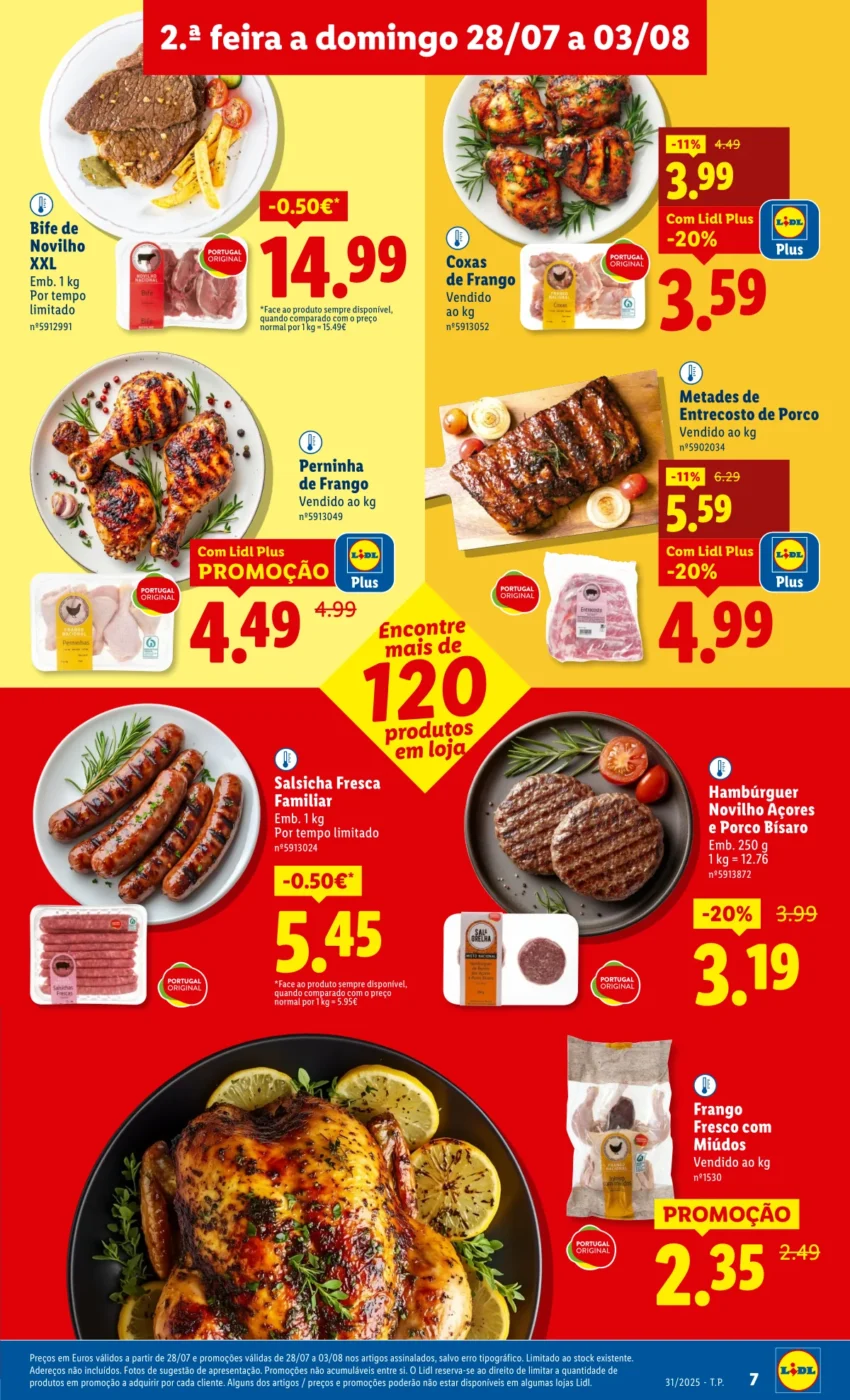 Página do Antevisão Folheto LiDL Promoções