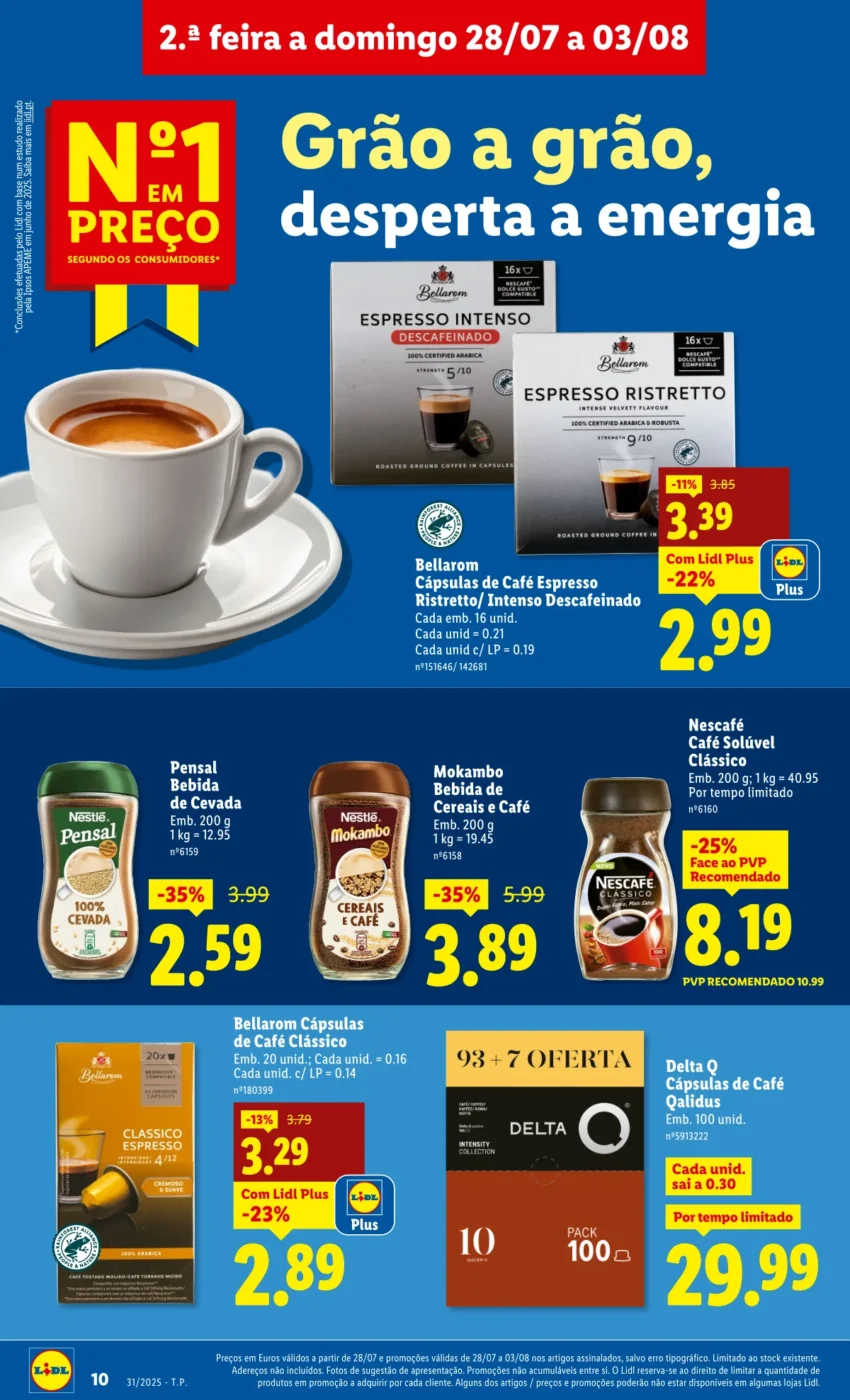 Página do Antevisão Folheto LiDL Promoções